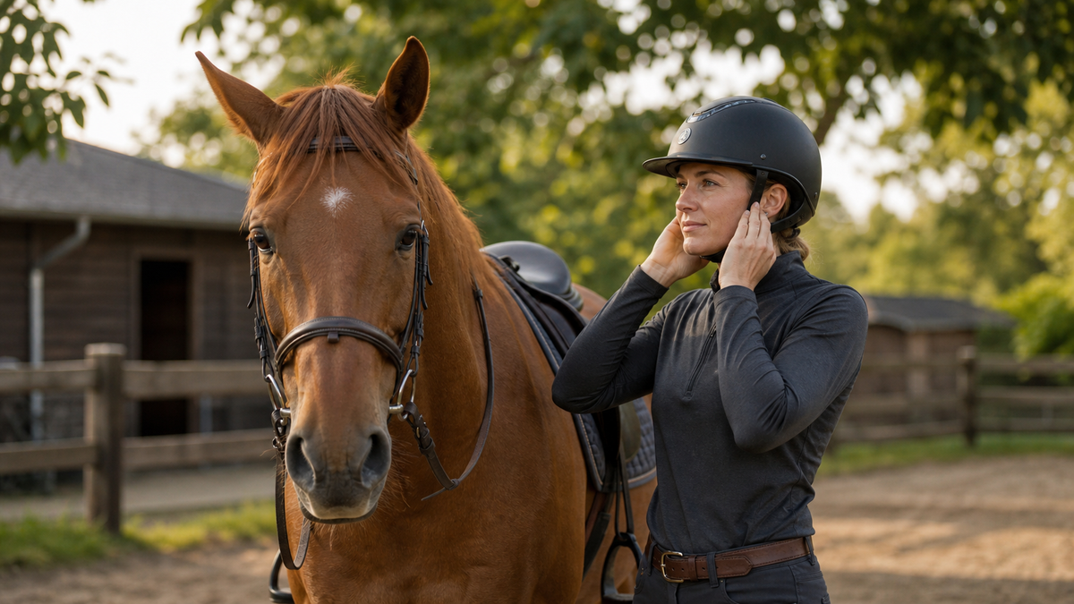 Jak vybrat jezdeckou helmu, která opravdu chrání