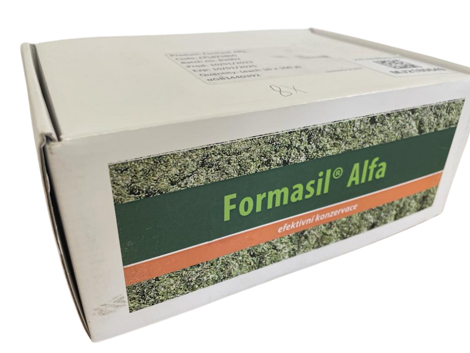Formasil® Alfa – biologický konzervant pro senážování tráv, jetelů a vojtěšek