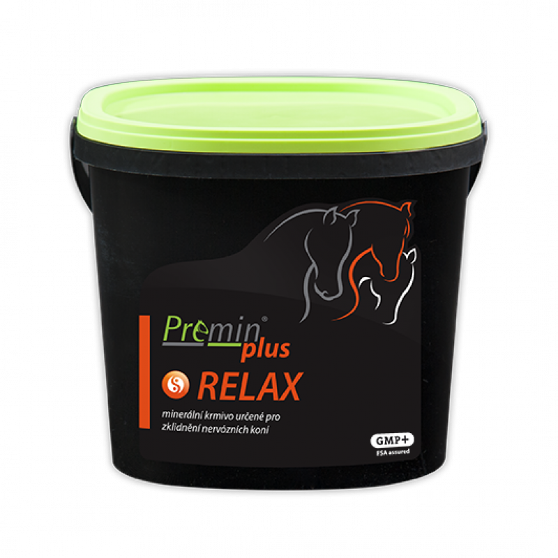 Premin® plus RELAX – minerální krmivo pro zklidnění nervózních koní